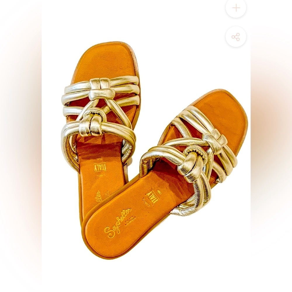 Seychelles Sun Kissed Gold Sandals - Picture 9 of 9